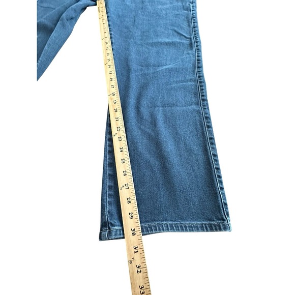 ERMENEGILDO ZEGNA Jeans Mens 42X30 Straight Leg Blue Denim Preppy Casual #MN15-5 - Picture 12 of 13